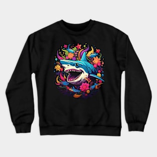 Shark Happiness Crewneck Sweatshirt